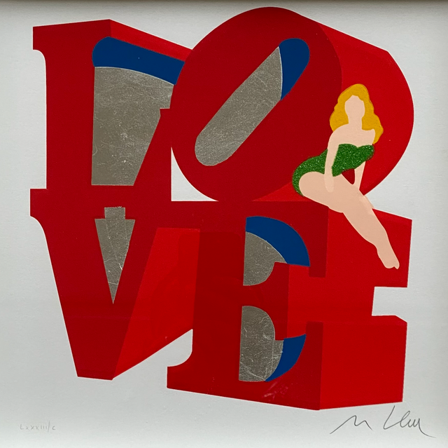 Opera incorniciata: LOVE I | Marco Lodola