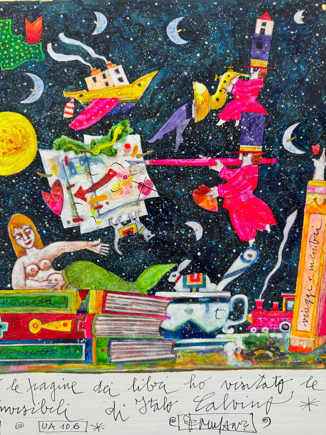 Seguendo le pagine dei libri  | Francesco Musante