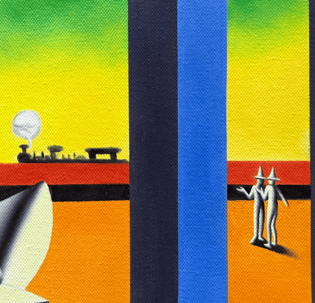 Echoes of an open dream | Mark Kostabi