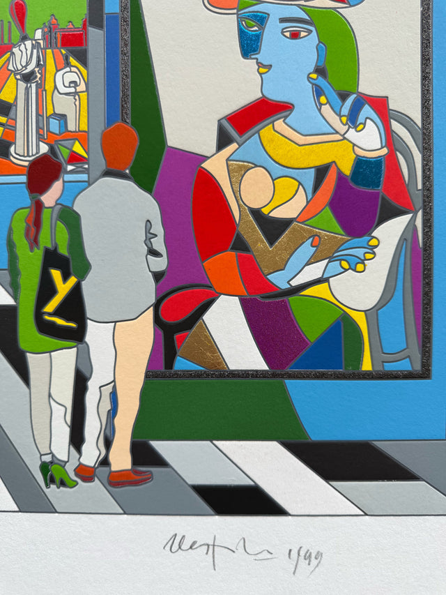 The viewer becomes the View | Ugo Nespolo