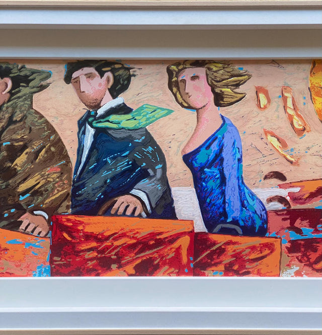 Opera in cornice: Partenze | Giampaolo Talani