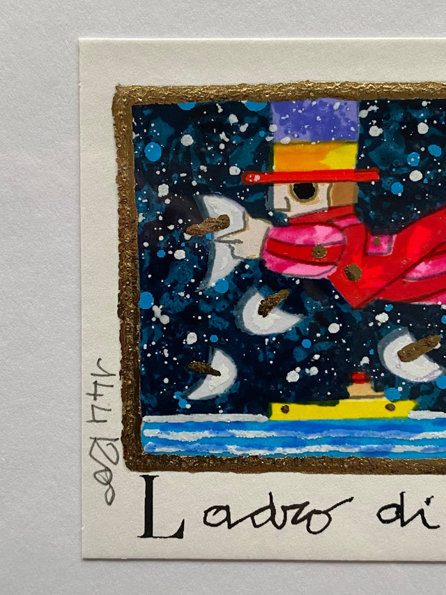 Opera in cornice: Ladro di lune | Francesco Musante