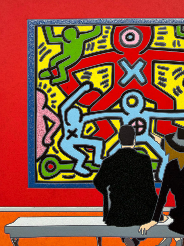 Opera in cornice: Art talk loading | Ugo Nespolo