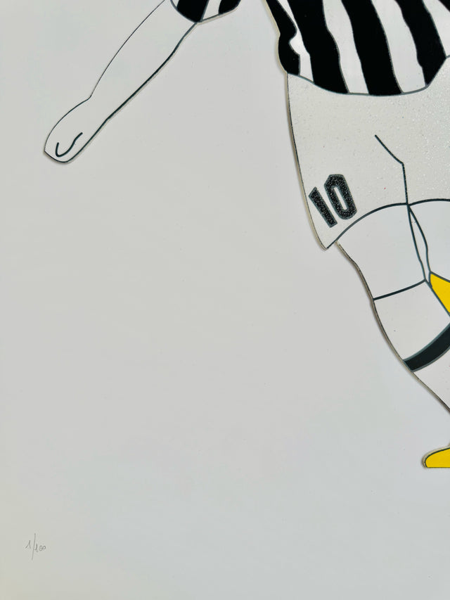 The Black & White King | Marco Lodola