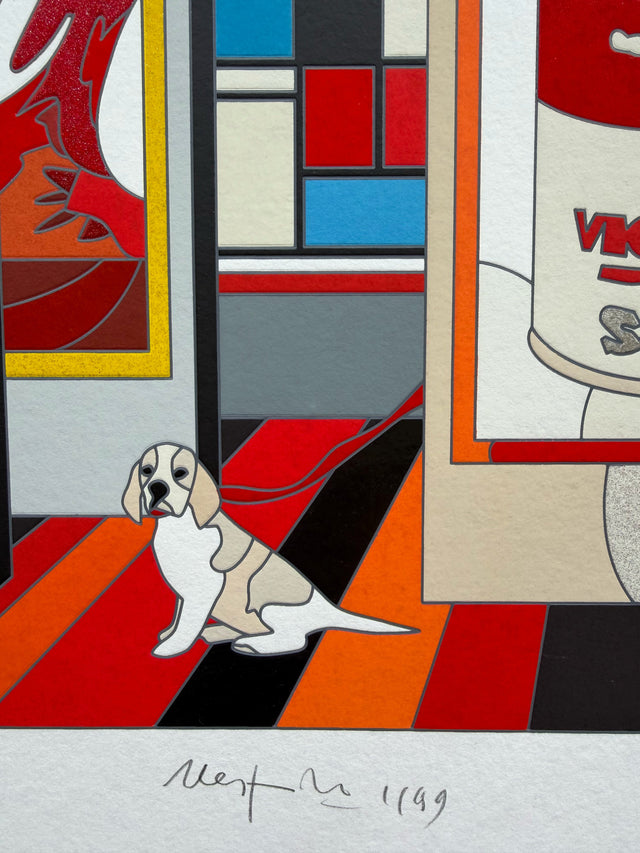 Soup-er vision | Ugo Nespolo