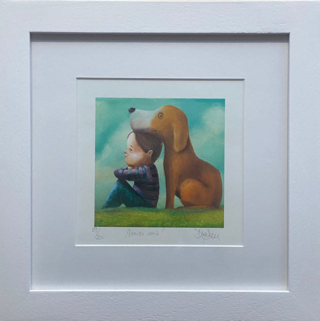 Opera in cornice: Amico mio  | Diego Santini