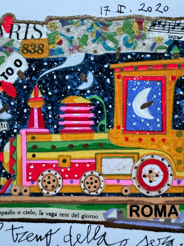 Il treno della sera mi porta sogni felici  | Francesco Musante