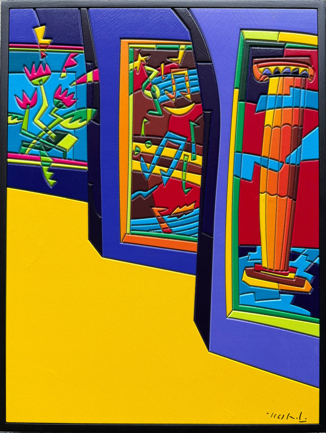 Ascending | Ugo Nespolo
