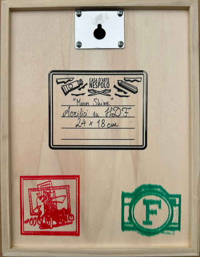 Moon shine  | Ugo Nespolo