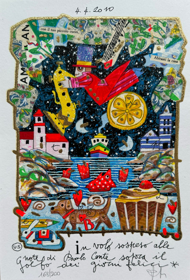 In volo sospeso alle note di Paolo Conte   | Francesco Musante