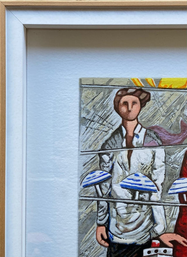 Opera incorniciata: Rotte traverse | Giampaolo Talani