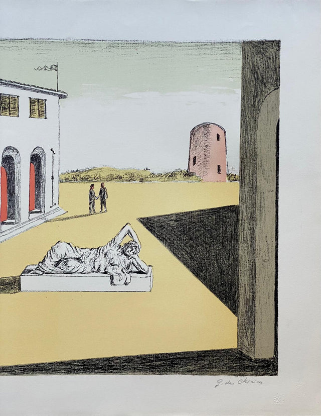 Piazza d'italia | Giorgio De Chirico