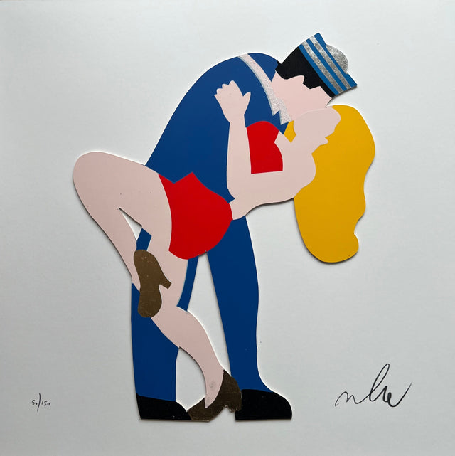 Bacio a Times Square | Marco Lodola