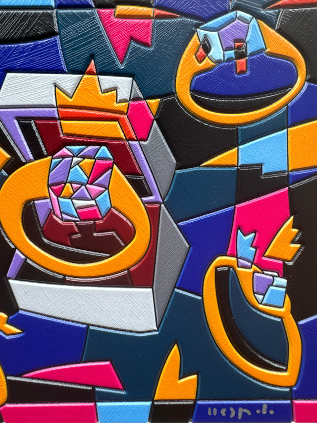 Solitario | Ugo Nespolo