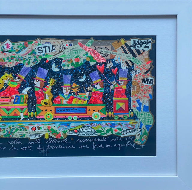 Opera in cornice: Il trenino della musica corre veloce | Francesco Musante