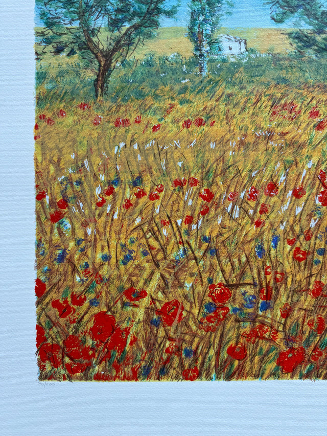 Campo di fiori II | Michele Cascella