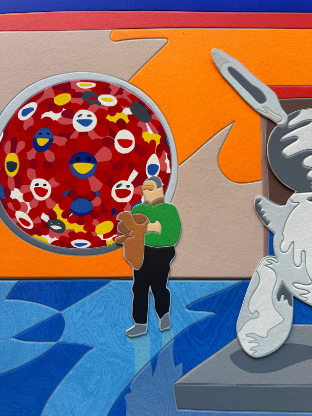 Omaggio a Jeff Koons  | Ugo Nespolo