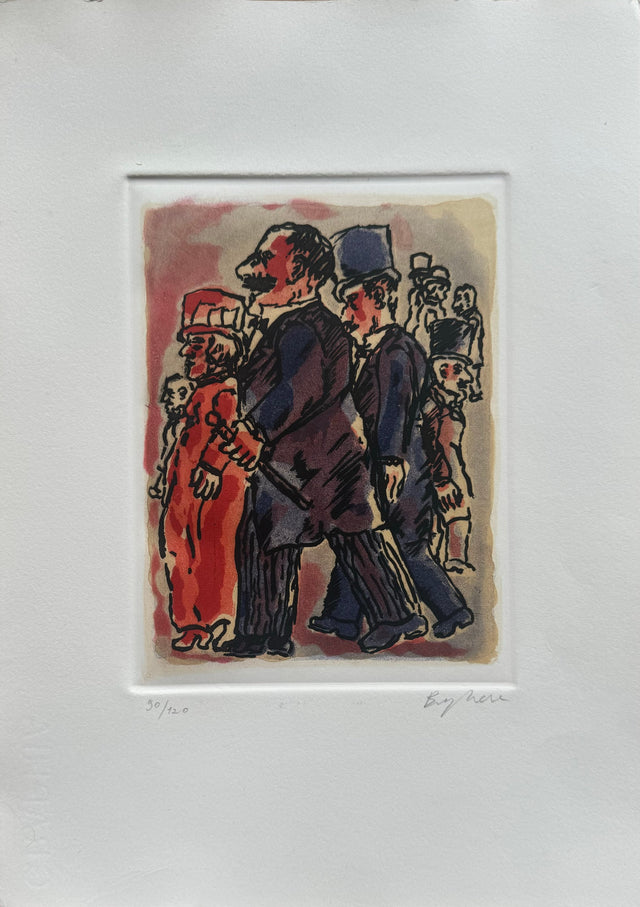 La folla II | Franz Borghese