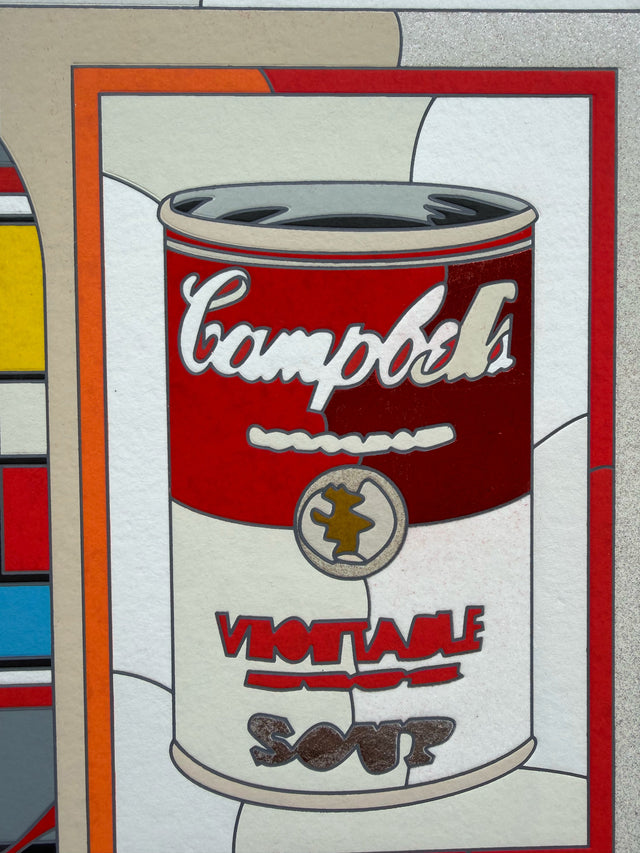Soup-er vision | Ugo Nespolo