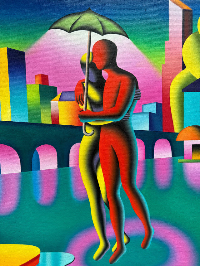 The glow of linity  | Mark Kostabi