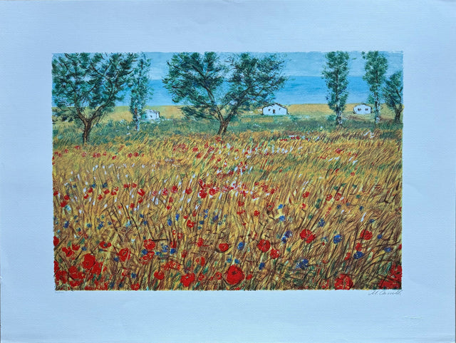 Campo di fiori II | Michele Cascella