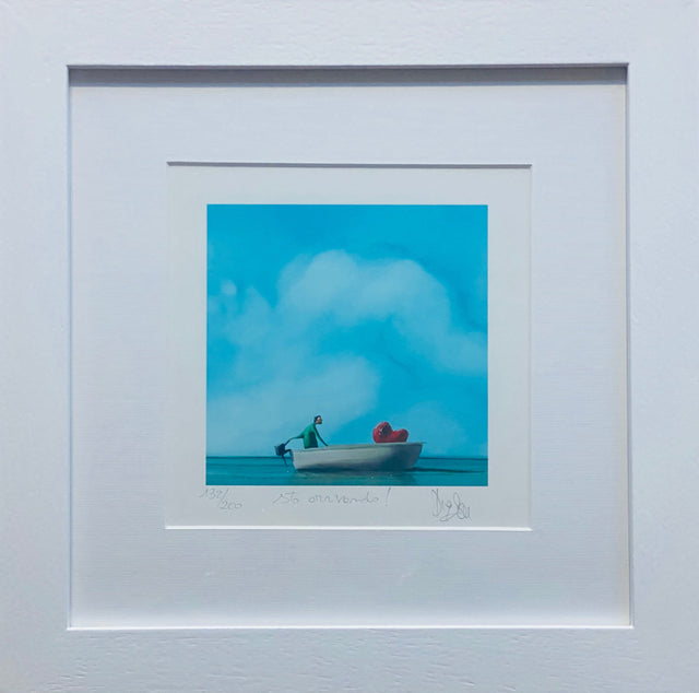 Opera in cornice: Sto arrivando | Diego Santini