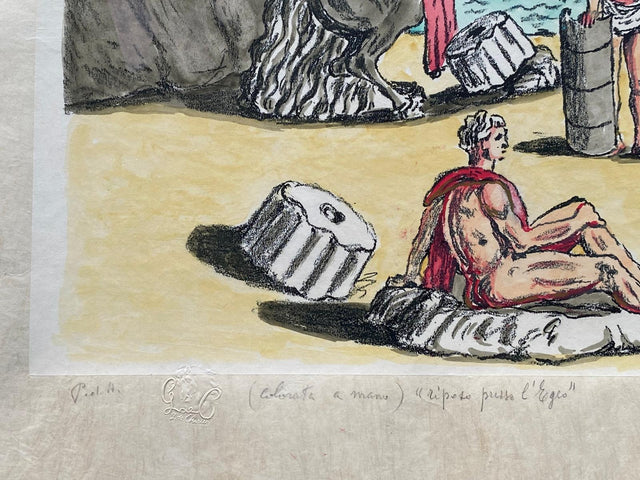 Riposo presso l'Egeo | Giorgio De Chirico