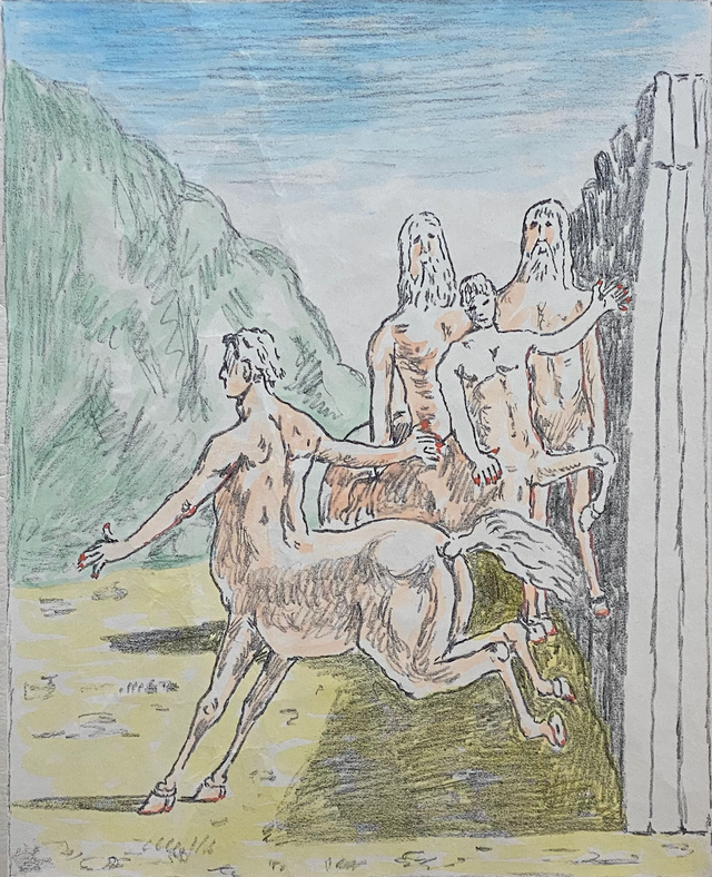 La Famiglia dei Centauri | Giorgio De Chirico