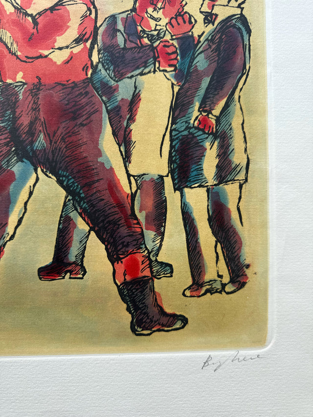 Incontro di pugilato | Franz Borghese