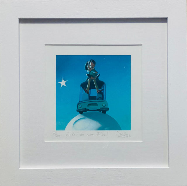 Opera in cornice: Guidato da una stella | Diego Santini