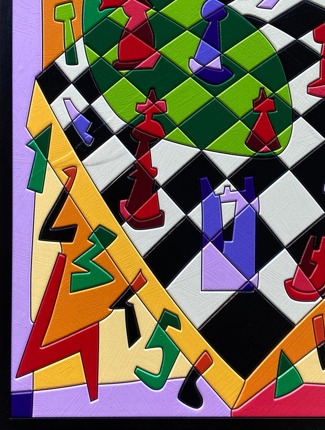 Chessboard | Ugo Nespolo