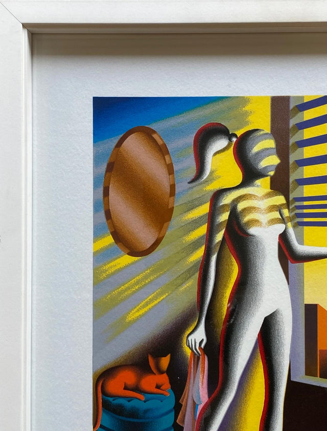 Opera incorniciata: New Day | Mark Kostabi