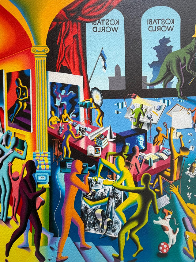 The Rhythm of inspiration | Mark Kostabi