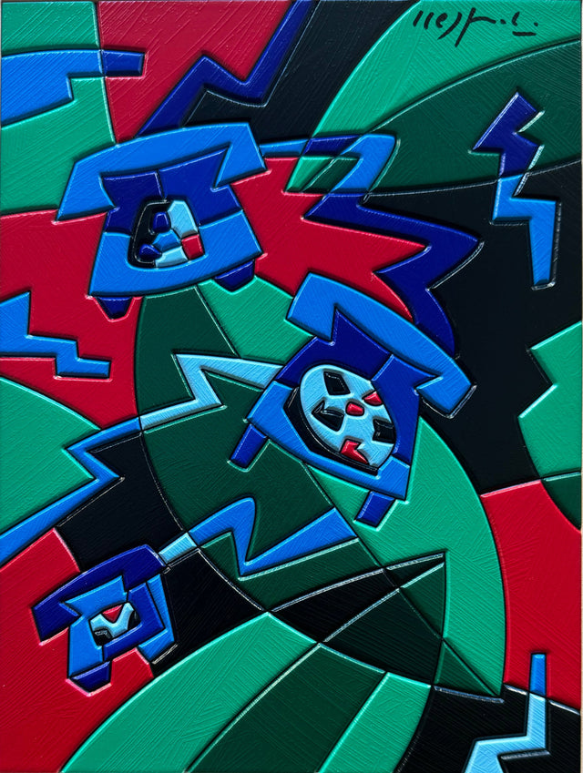 Phone Frenzy  | Ugo Nespolo