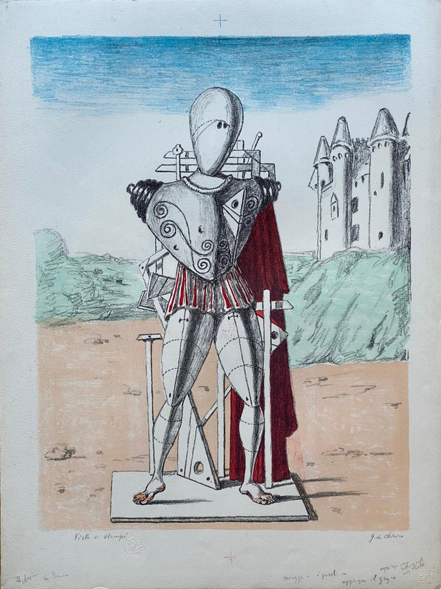 Il Trovatore manto rosso | Giorgio De Chirico