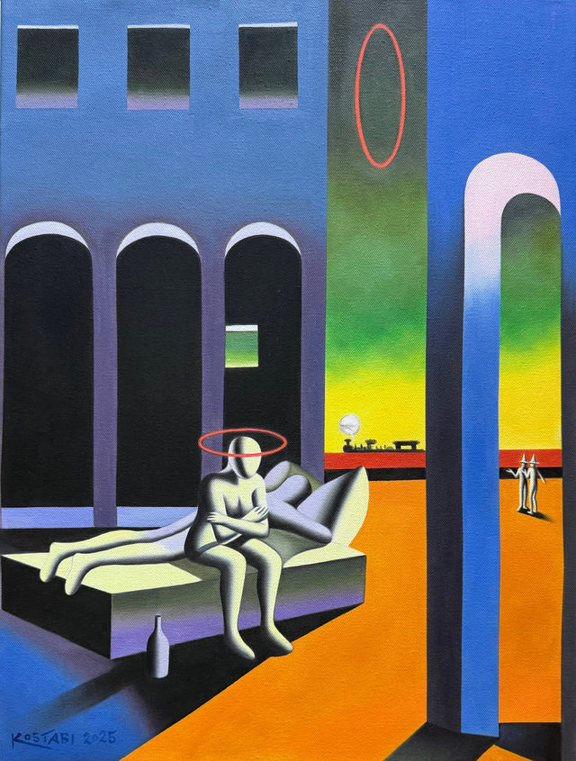 Echoes of an open dream | Mark Kostabi