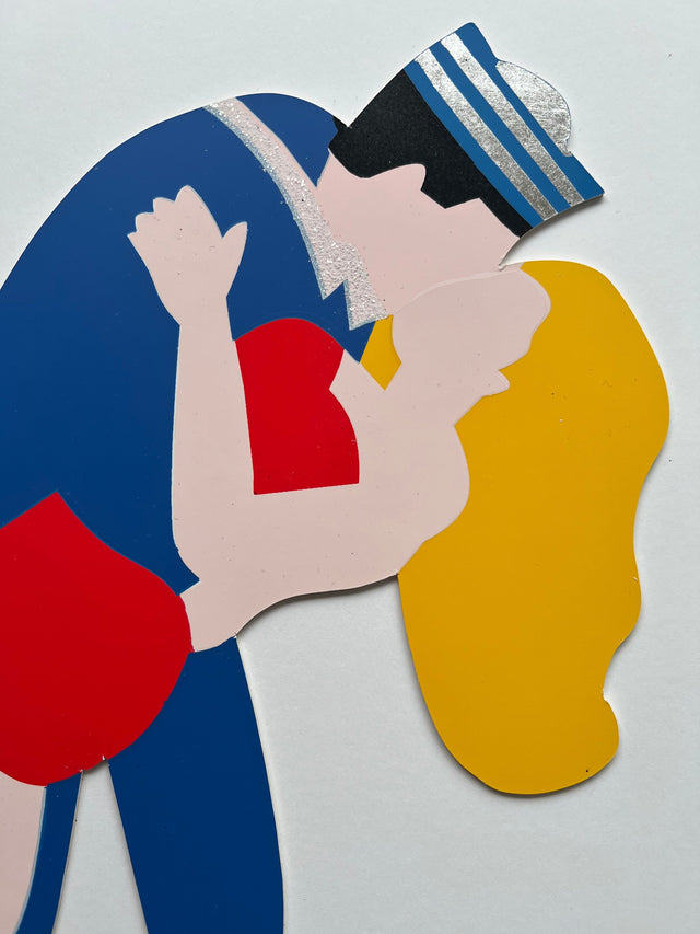 Bacio a Times Square | Marco Lodola