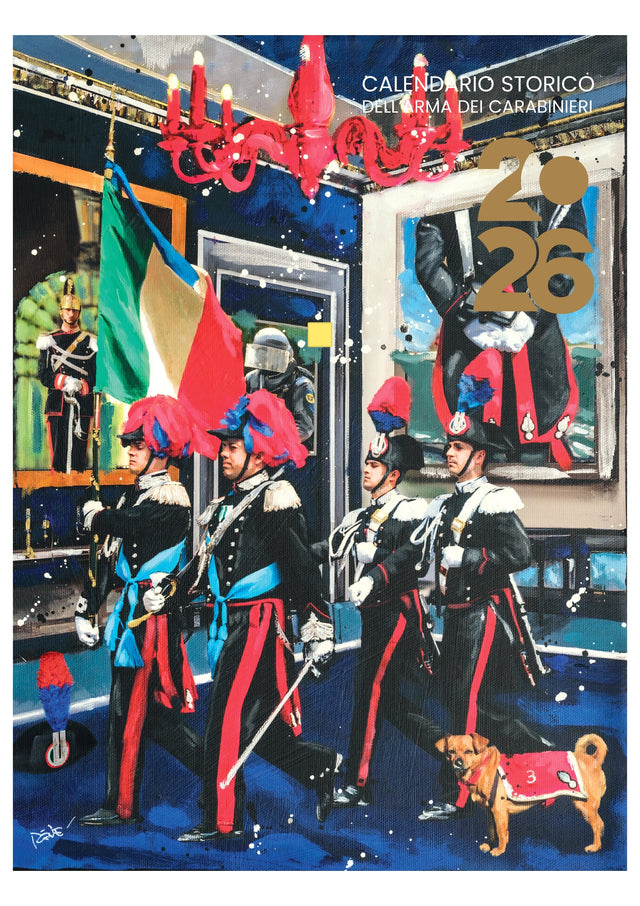 Calendario storico dell'Arma dei Carabinieri 2026 | Renè
