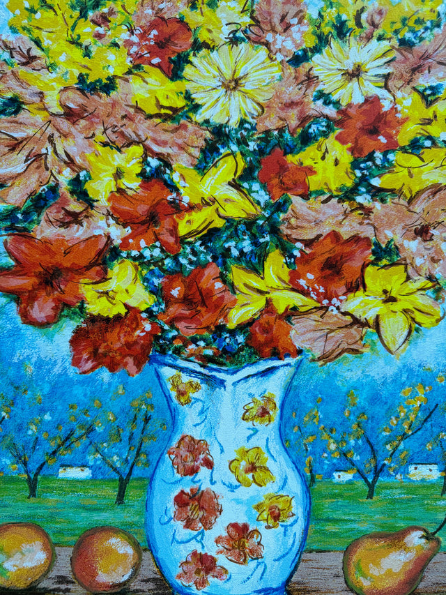 Vaso di fiori  | Michele Cascella