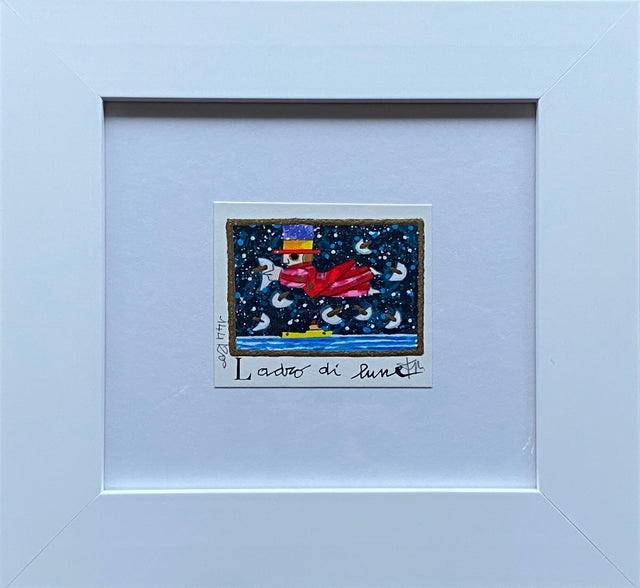 Opera in cornice: Ladro di lune | Francesco Musante