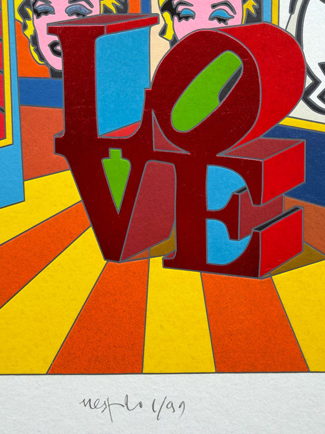 Love Overload | Ugo Nespolo
