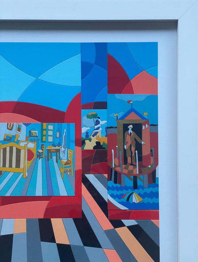 Opera in cornice: Storie di Sogni | Ugo Nespolo