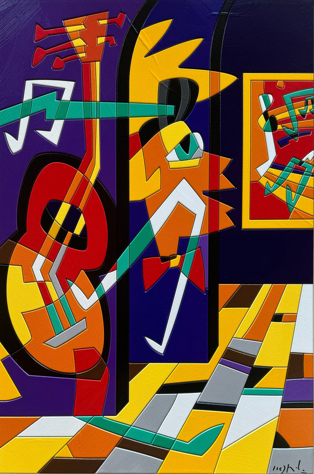 Zitte le musiche  | Ugo Nespolo