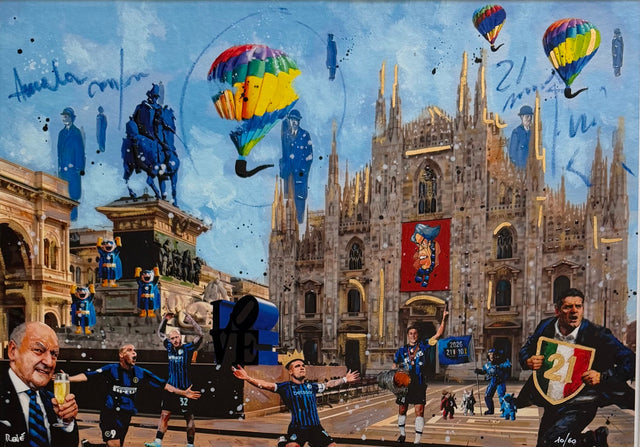 Opera incorniciata: "The day of Champions" | Renè