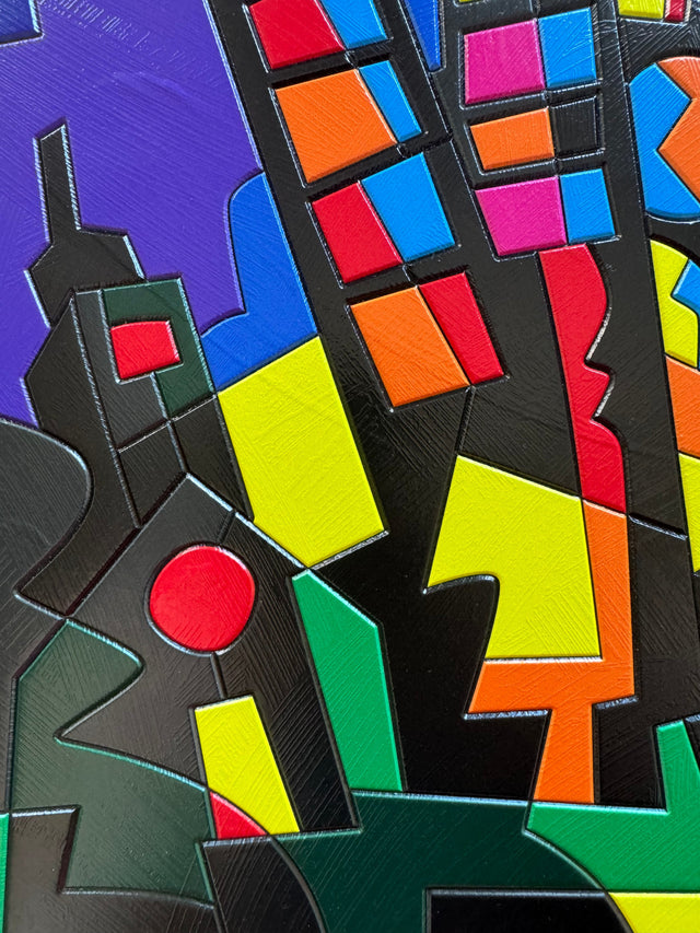 Torri sghembe | Ugo Nespolo