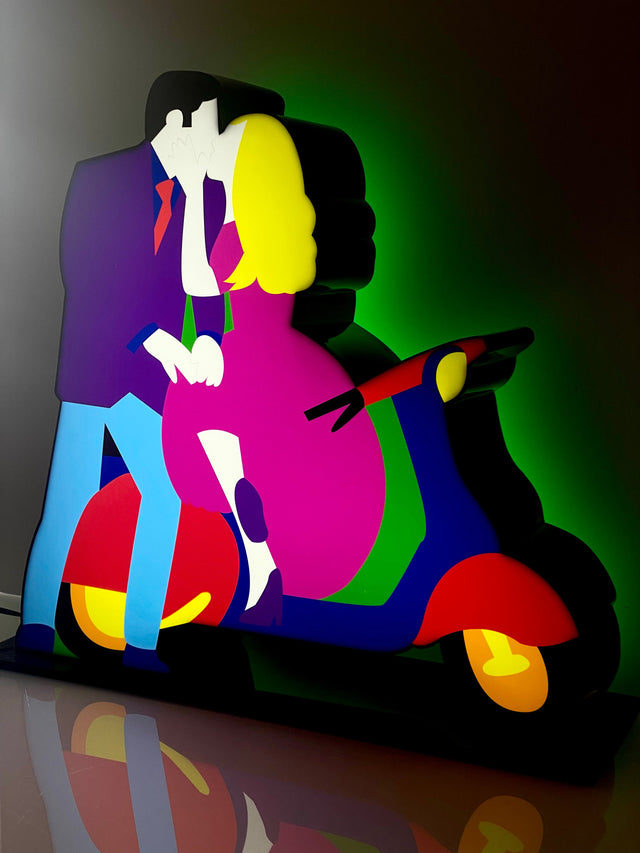 The Kiss Before the Ride | Marco Lodola