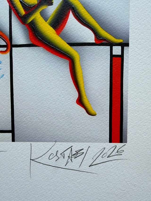 Here we go again | Mark Kostabi