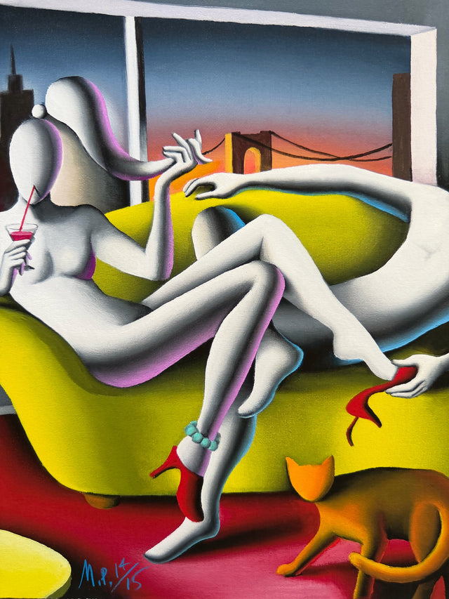 Perfection At Twilight II | Mark Kostabi
