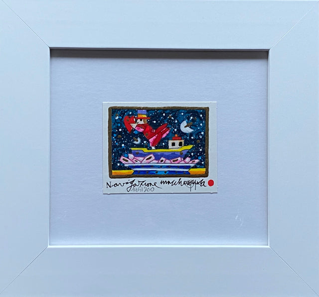 Opera in cornice: Navigazione maccheronica | Francesco Musante