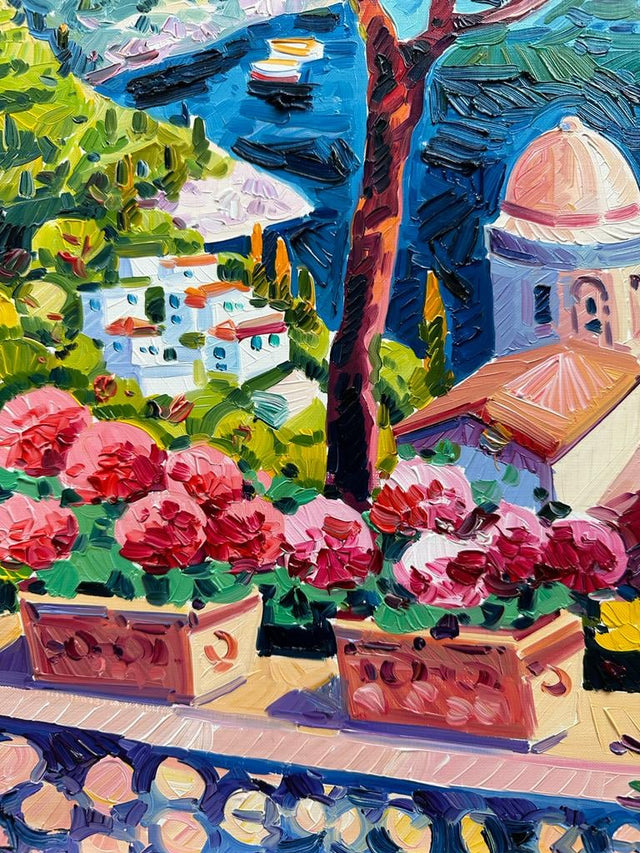 Vasi di gerani a Ravello | Athos Faccincani